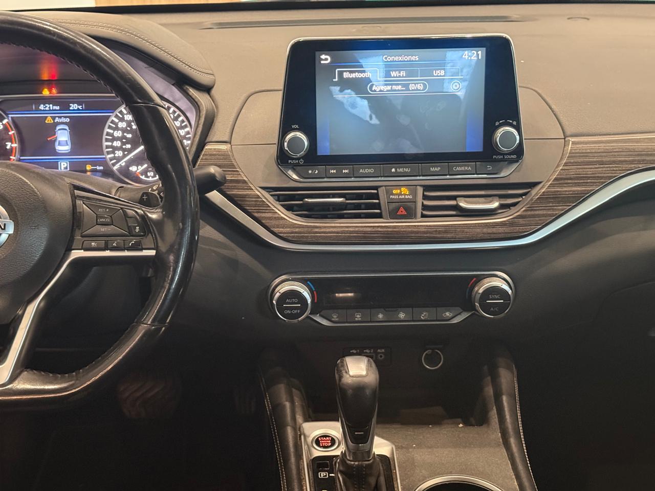 2019 Nissan ALTIMA 4 PTS EXCLUSIVE 20T CVT CLIMATRONIC PIEL QC GPS RA-19