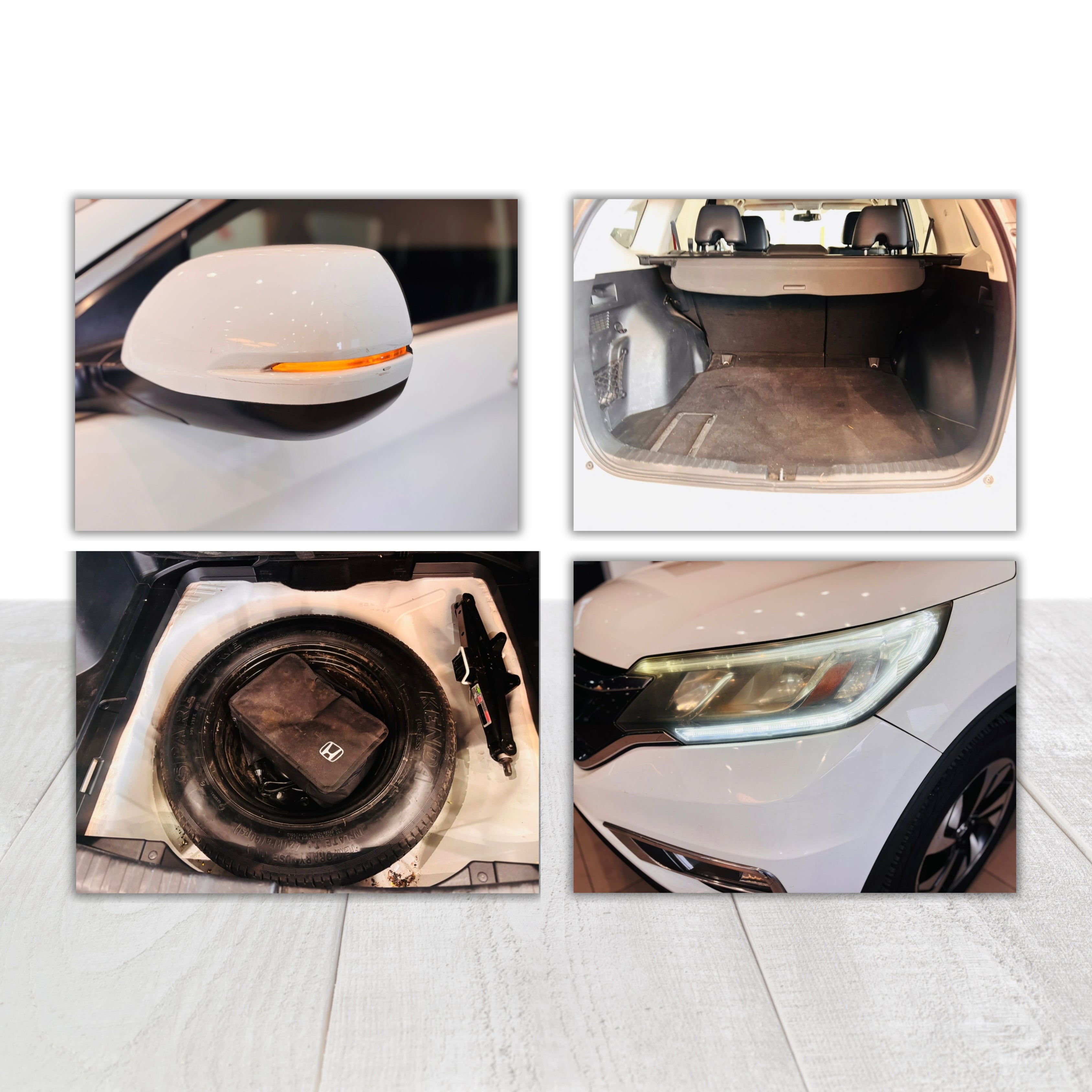 2016 Honda CR-V 5 PTS EXL CVT AAC AUT QC PIEL DVD GPS RA-18 4X4