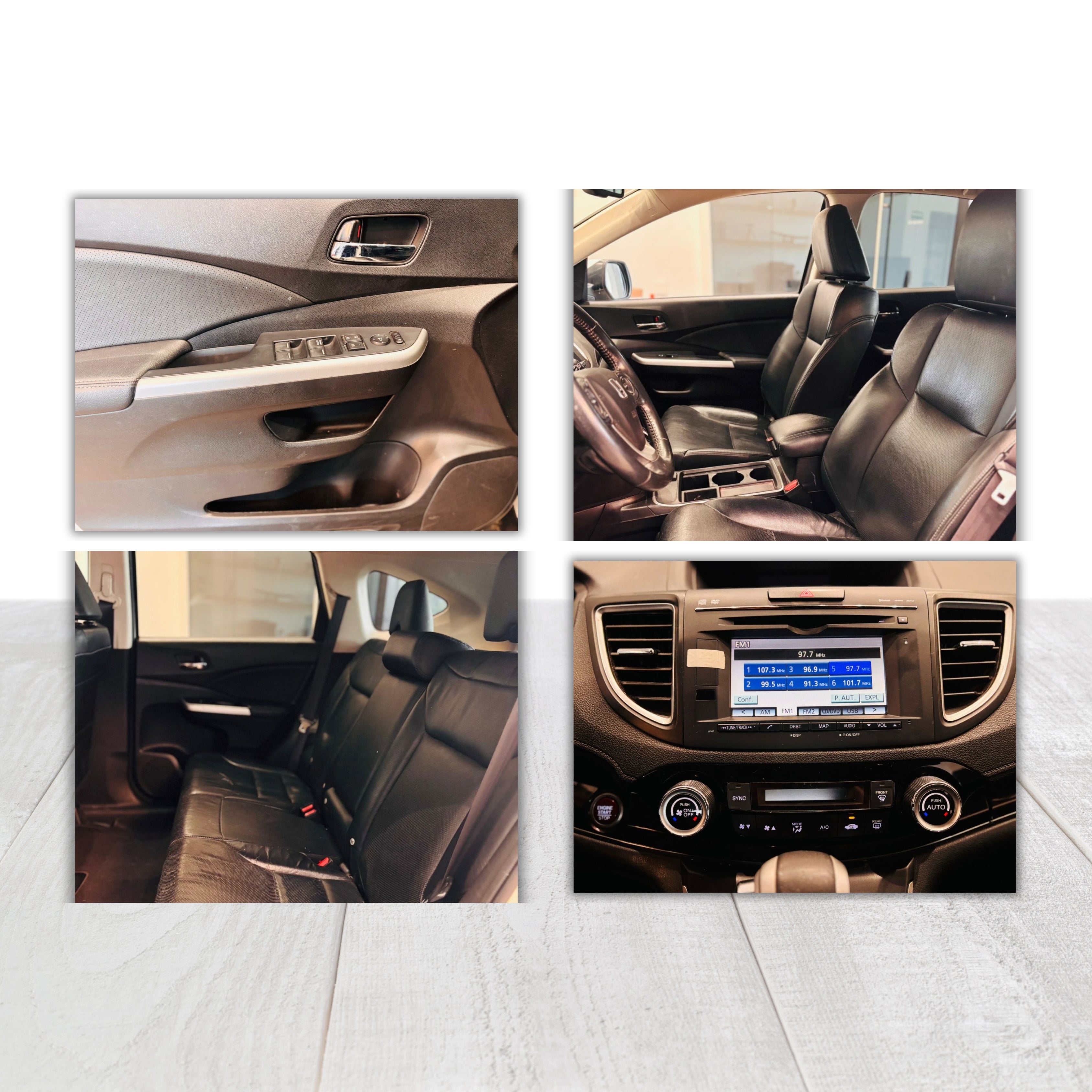 2016 Honda CR-V 5 PTS EXL CVT AAC AUT QC PIEL DVD GPS RA-18 4X4