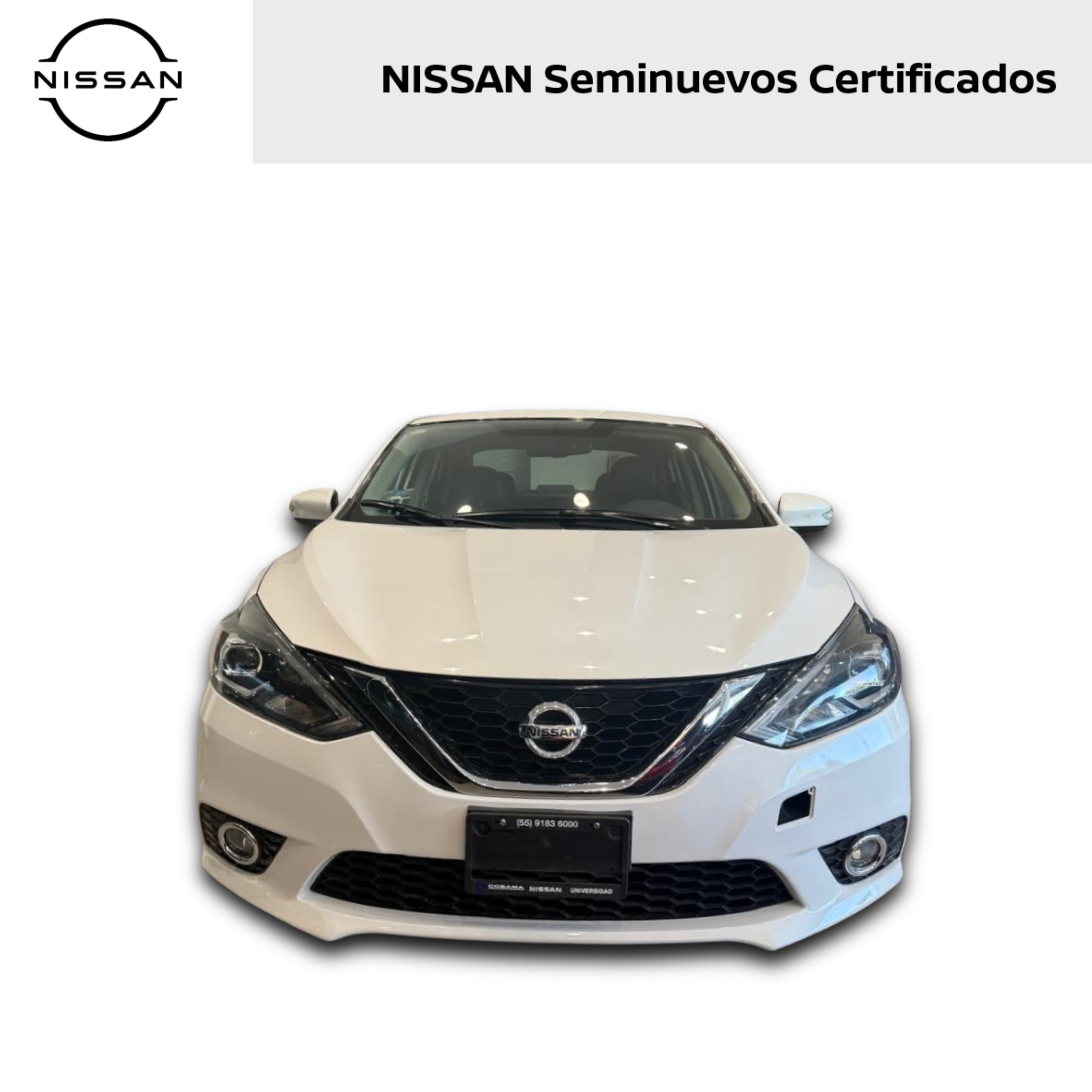2018 Nissan SENTRA 4 PTS EXCLUSIVE CVT AAC AUT GPS PIEL QC F LED RA-17