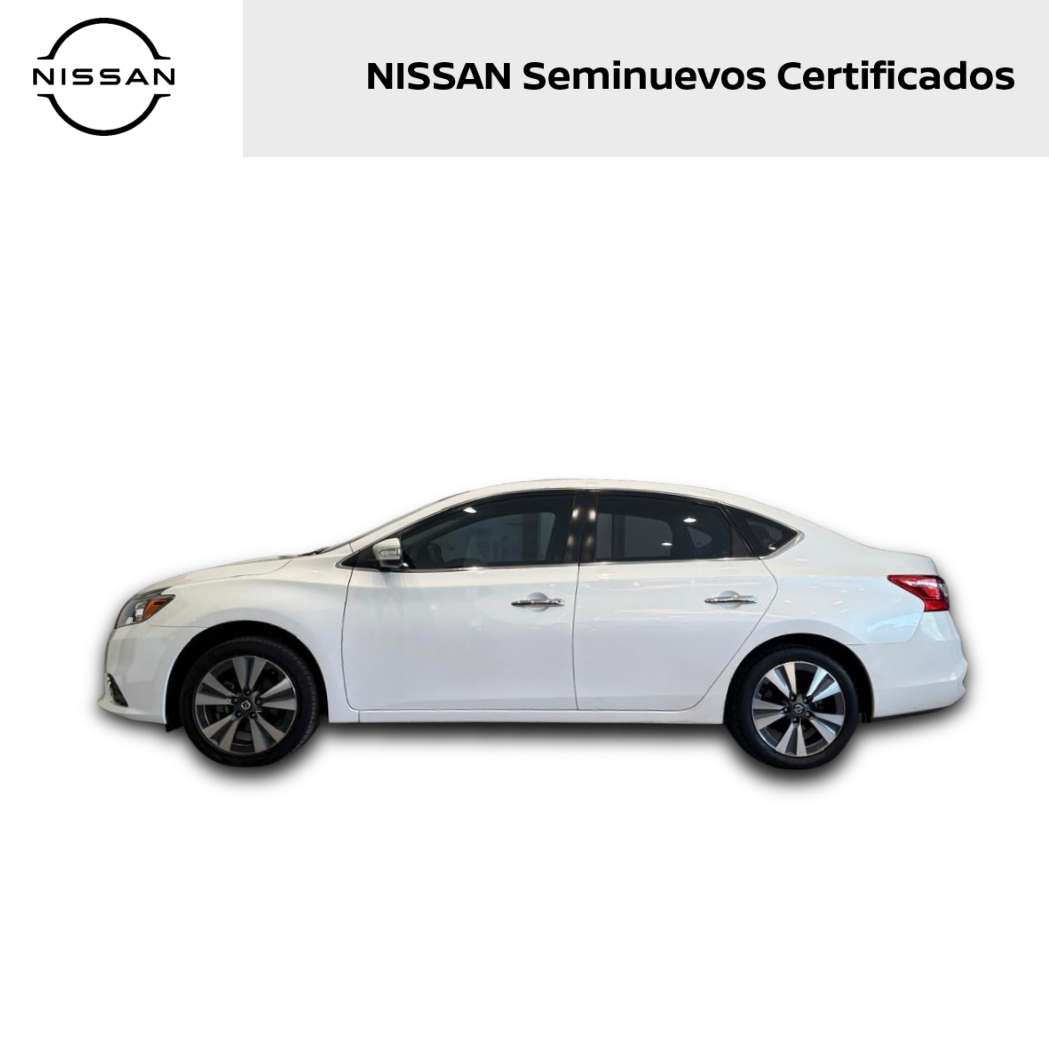 2018 Nissan SENTRA 4 PTS EXCLUSIVE CVT AAC AUT GPS PIEL QC F LED RA-17