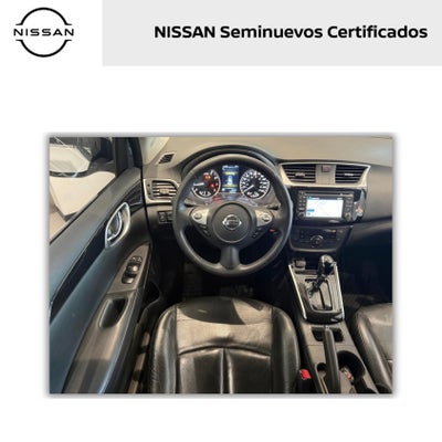 2018 Nissan SENTRA 4 PTS EXCLUSIVE CVT AAC AUT GPS PIEL QC F LED RA-17