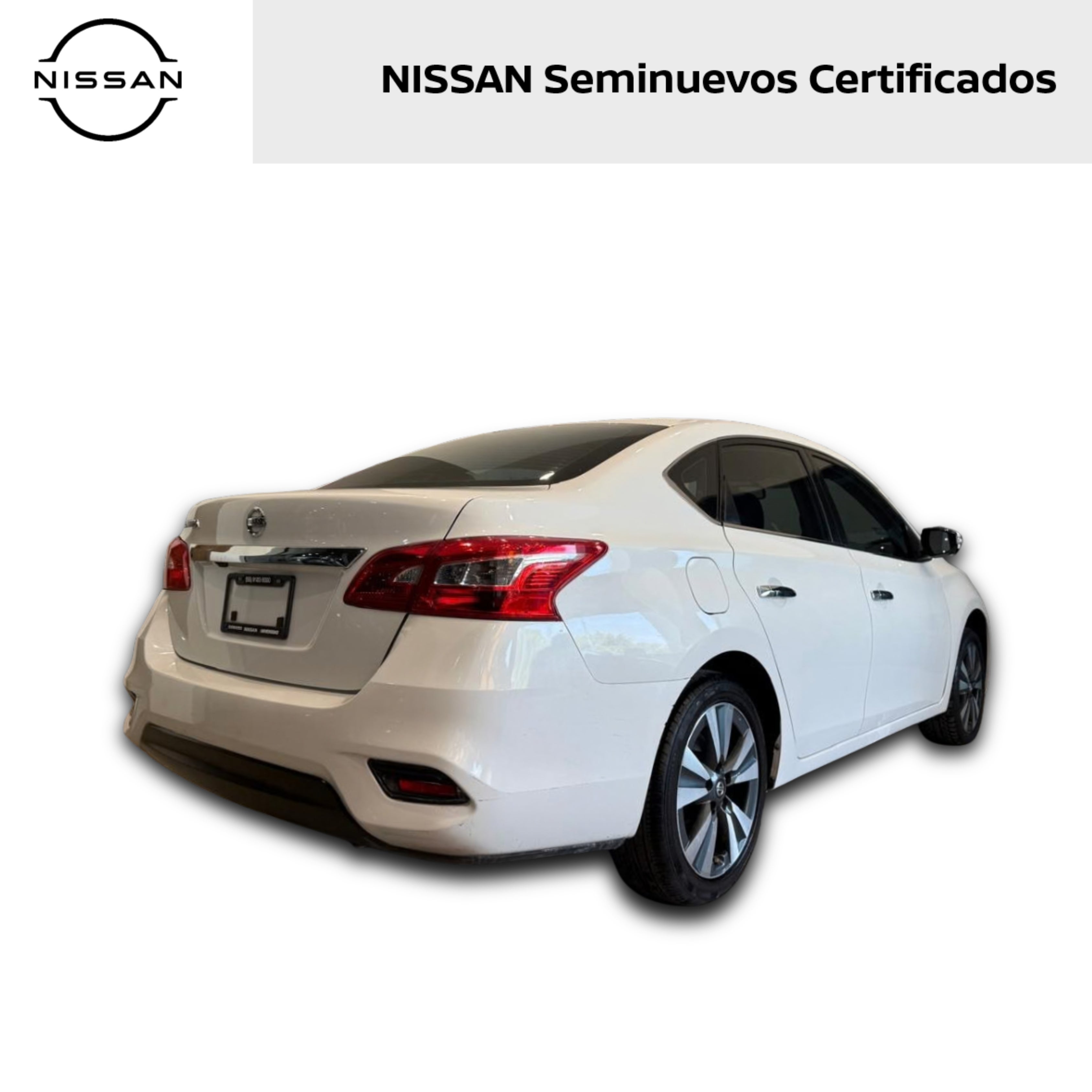 2018 Nissan SENTRA 4 PTS EXCLUSIVE CVT AAC AUT GPS PIEL QC F LED RA-17