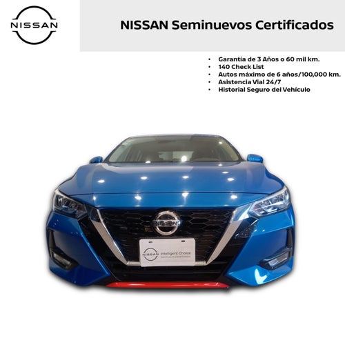 2022 Nissan SENTRA 4 PTS ADVANCE TA AAC F NIEBLA RA-16