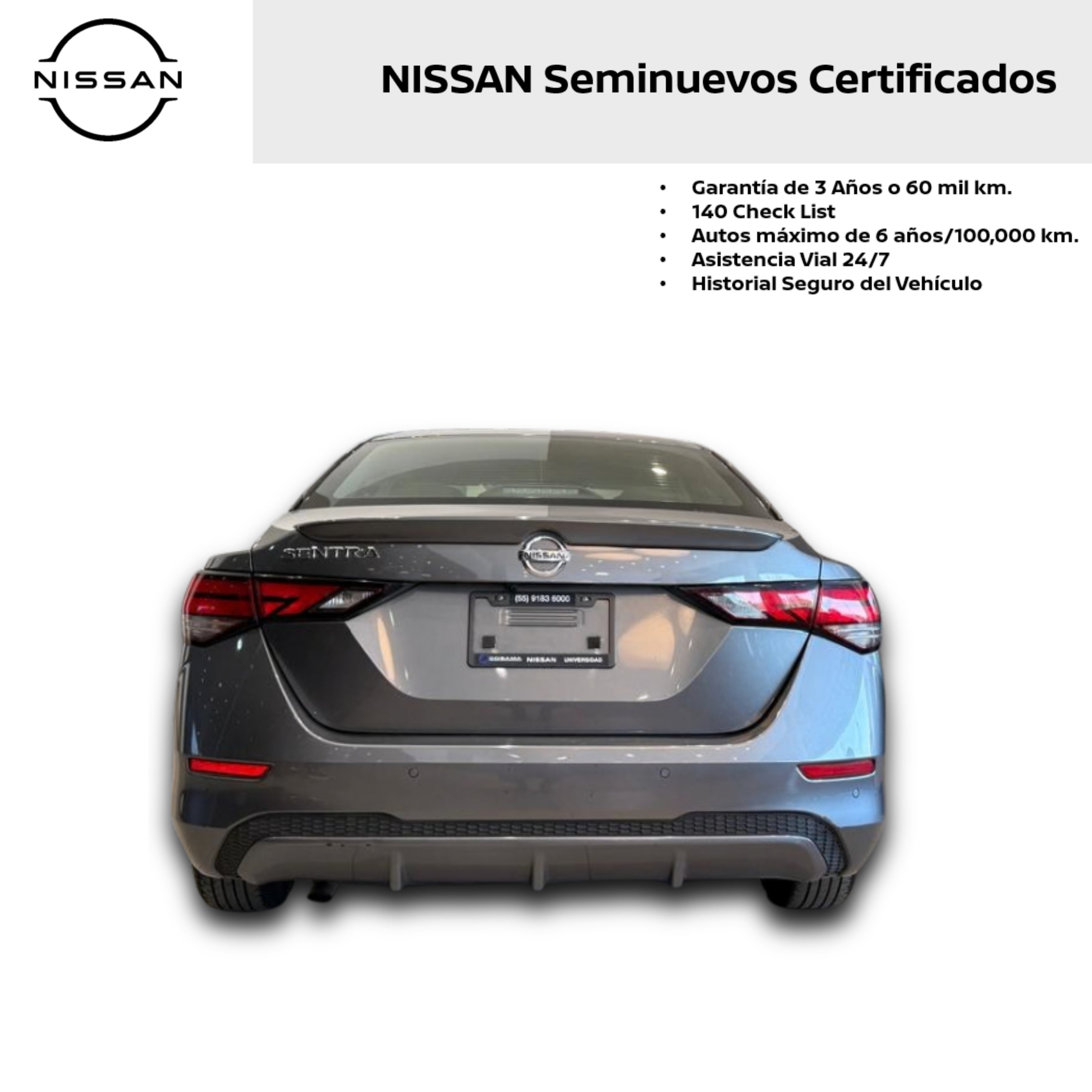 2022 Nissan SENTRA 4 PTS ADVANCE TM6 AAC F NIEBLA RA-16