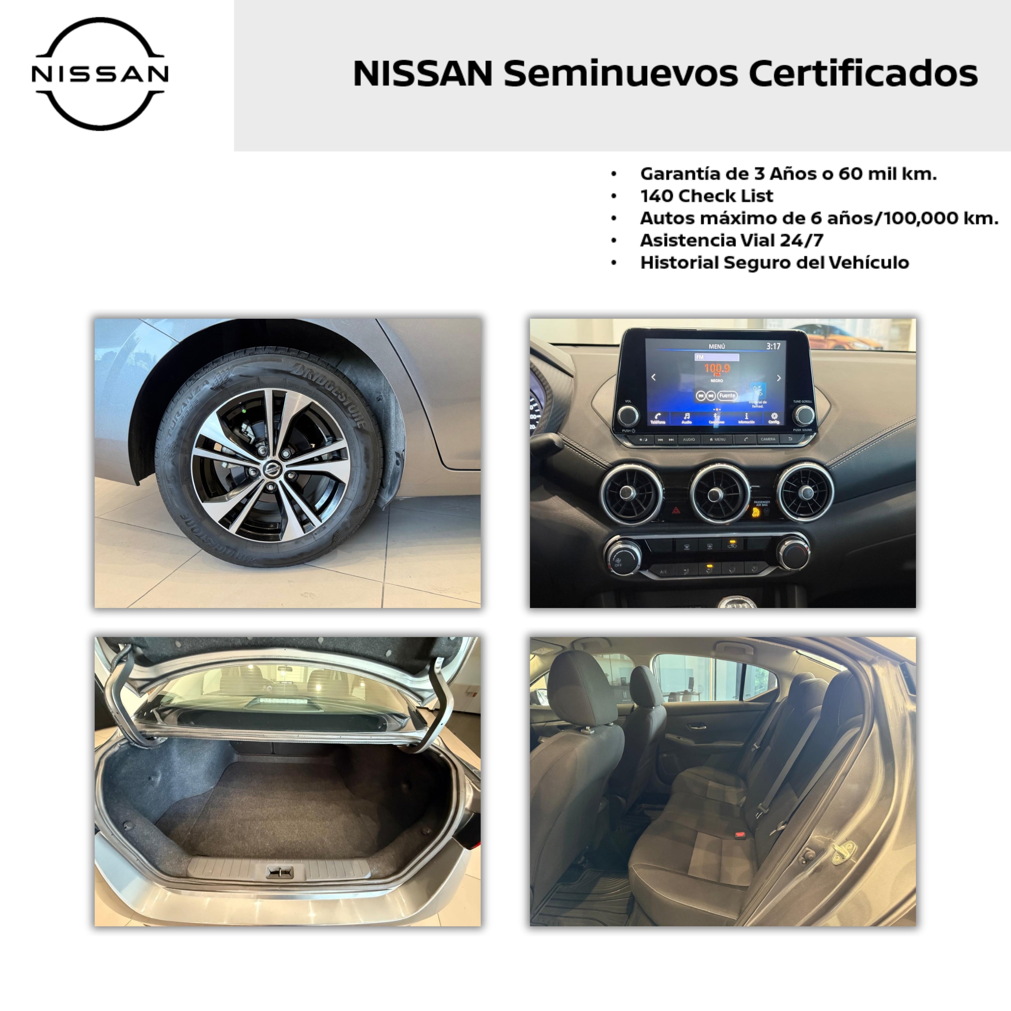 2022 Nissan SENTRA 4 PTS ADVANCE TM6 AAC F NIEBLA RA-16