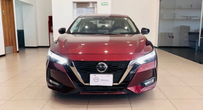 2023 Nissan SENTRA 4 PTS SR PLATINUM CVT AAC AUT ASTOS DEPORTIVOS BOSE PIEL NEGRA QC F LED RA-18