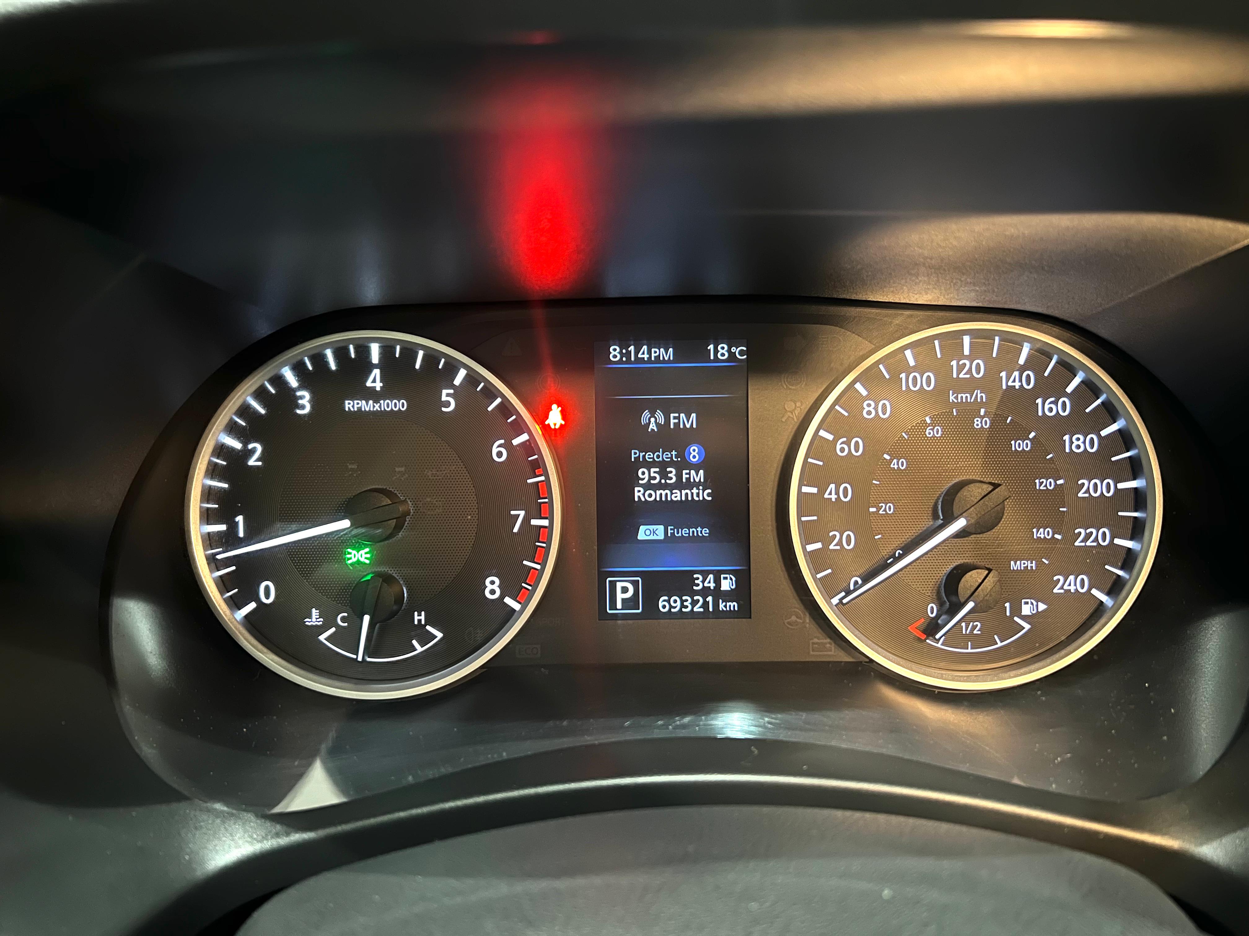 2022 Nissan SENTRA 4 PTS ADVANCE TA AAC F NIEBLA RA-16