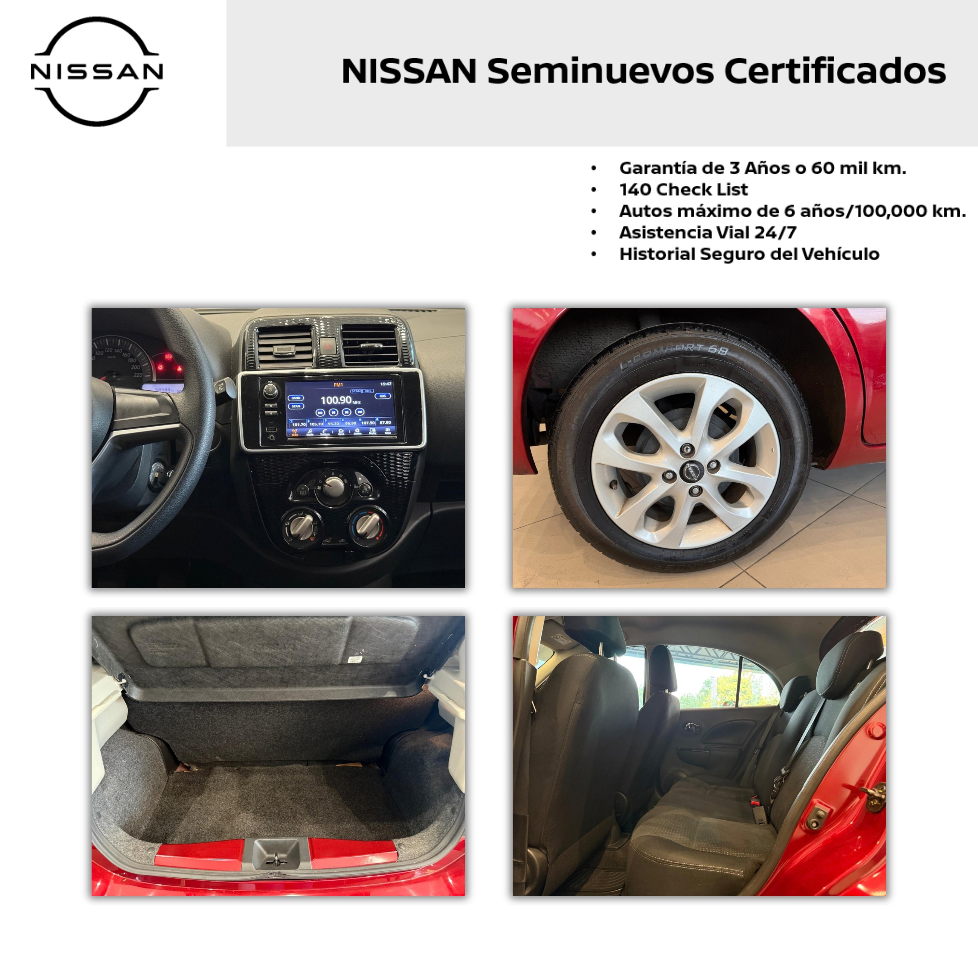 2022 Nissan MARCH 5 PTS HB ADVANCE TM5 AAC VE BA ABS RA-15