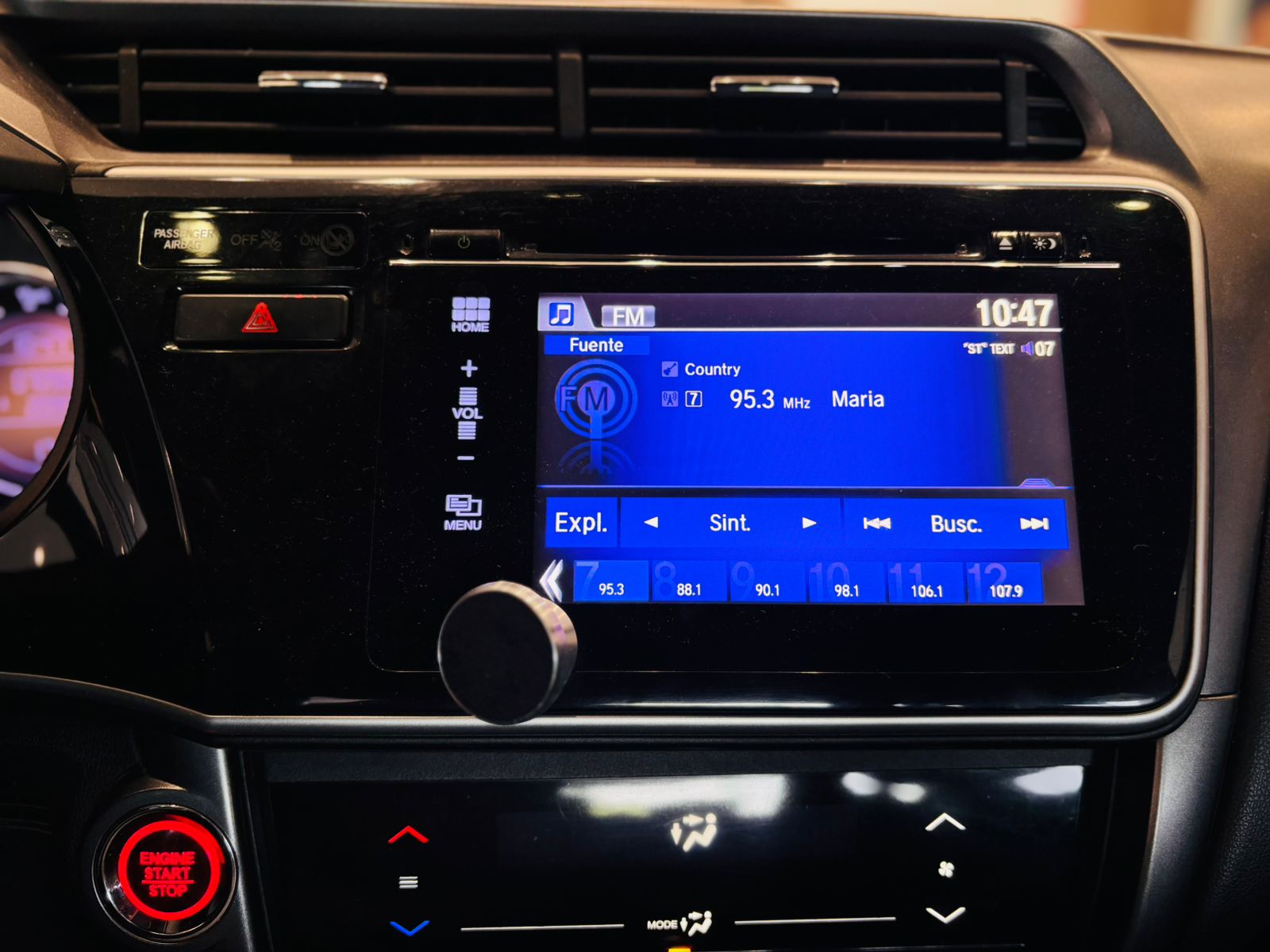 2020 Honda CITY 4 PTS EX L4 CVT AAC AUT AUDIO EN VOLANTE F NIEBLA RA-16