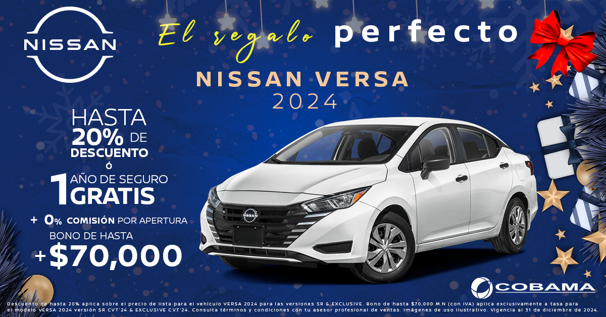 Nissan Versa 2024 Promocion